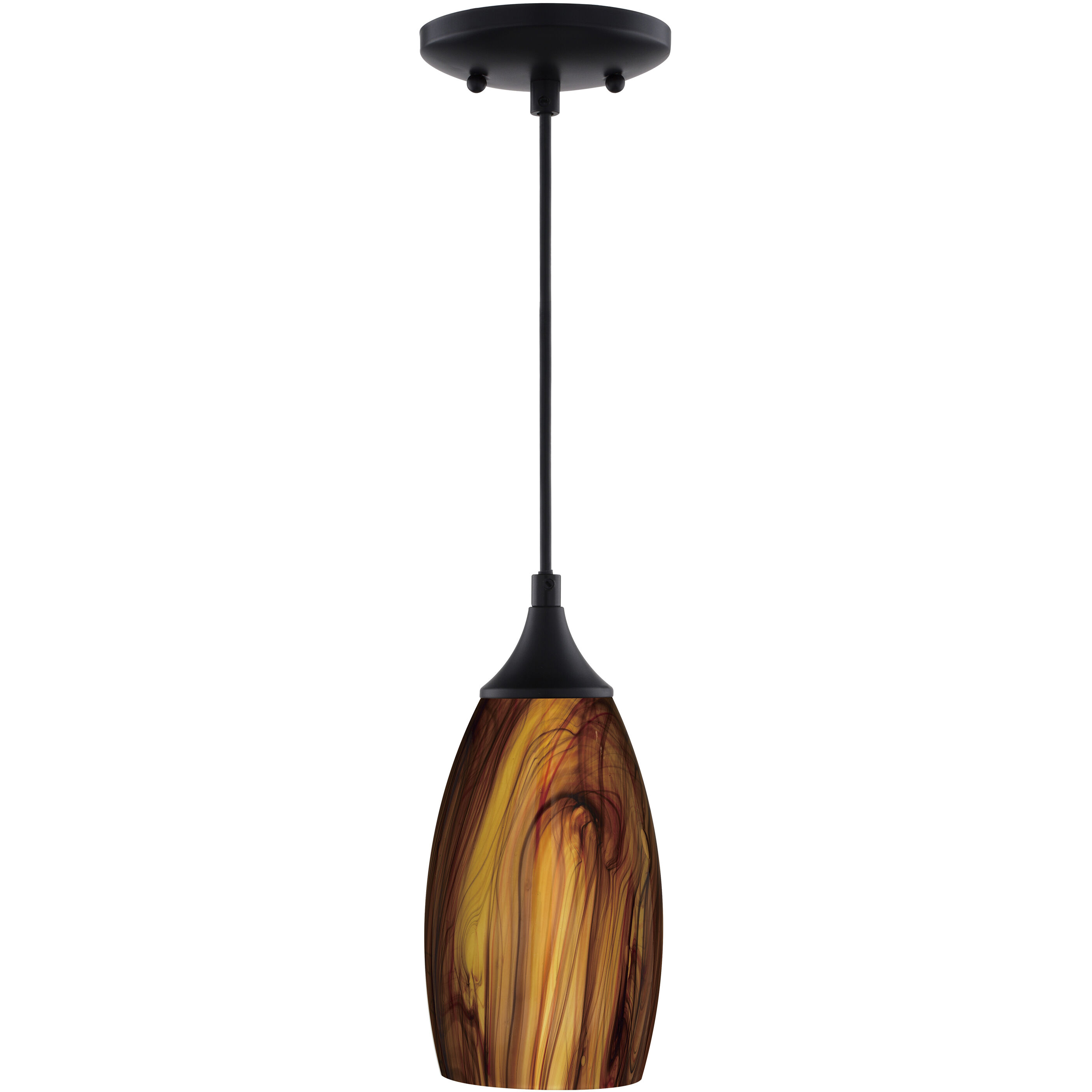 Milano LED 4.75 inch Oil Rubbed Bronze Mini Pendant Ceiling Light