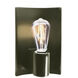 Ambiance Collection 1 Light 7 inch Reflecting Pool with Polished Brass Wall Sconce Wall Light