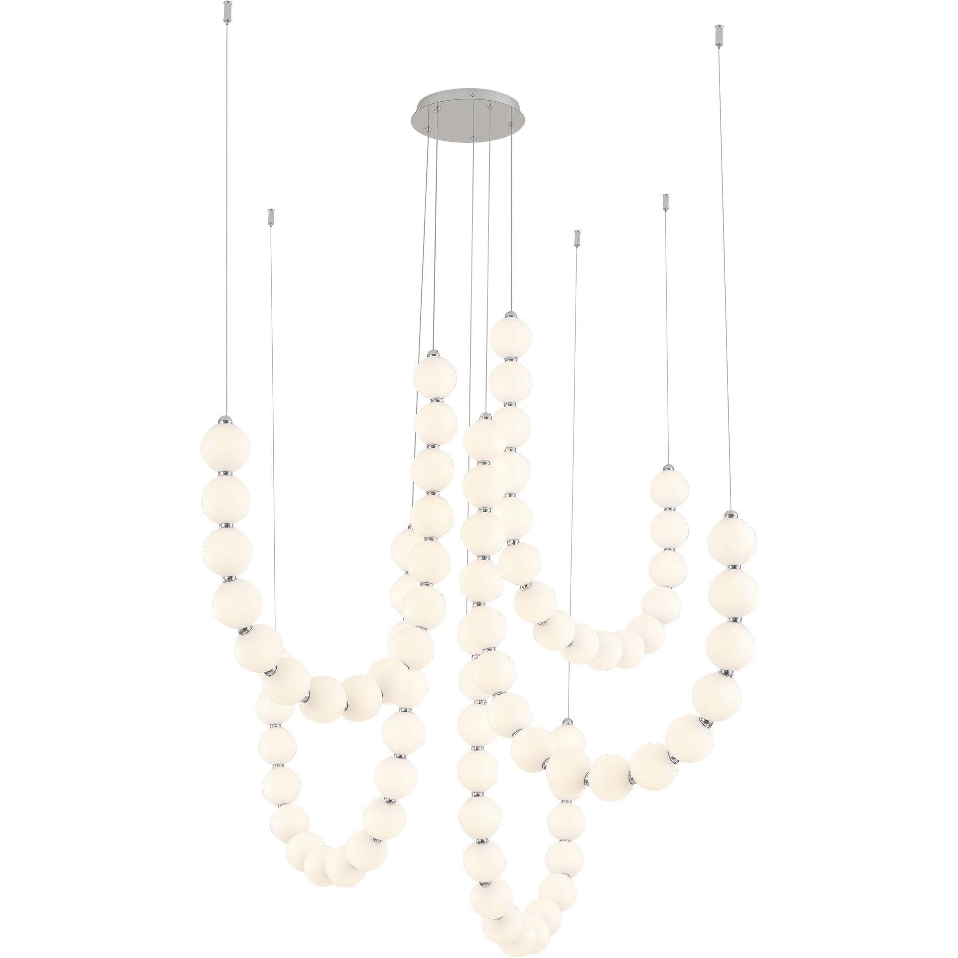 Akoya 12.63 inch Chrome Chandelier Ceiling Light