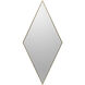 Diamond 40.4 X 18.9 inch Gold/Silver Wall Mirror