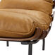 Laval Brown / Black Lounger