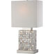 Sterling 17 inch 40 watt Chrome Table Lamp Portable Light