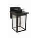 Rock Creek 1 Light 10.25 inch Textured Black Outdoor Wall Lantern