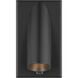 Sean Lavin Ponte LED Nightshade Black ADA Wall Sconce Wall Light, Integrated LED