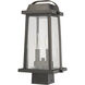 Millworks 2 Light 15.25 inch Oil Rubbed Bronze Outdoor Post Mount Fixture