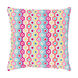 Candescent 20 X 20 inch White and Coral Pillow Kit