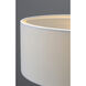 Bongo 3 Light 18 inch Satin Nickel Flush Mount Ceiling Light