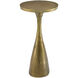Ishaan 24 X 13 inch Antique Brass Accent Table
