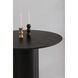 Povera 48 X 48 inch Black Dining Table, Round