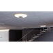 Alpine LED 21 inch Satin Nickel Flush Mount Ceiling Light