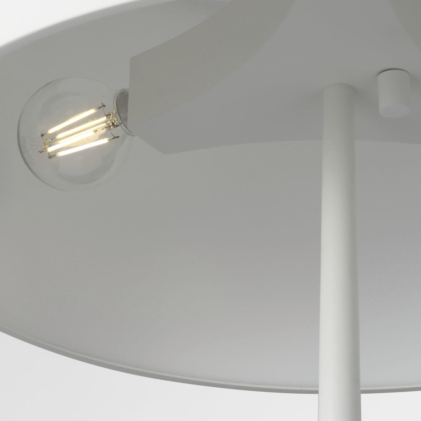 Barbara Barry Spinet 26.25 inch 6.5 watt Matte White Modern Trumpet Table Lamp Portable Light