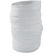 Azures Textured Matte Off-White Planter