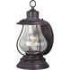 Dockside LED 12.75 inch Weathered Patina Outdoor Wall