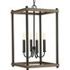 Fontayne 4 Light 14 inch Antique Bronze Pendant Ceiling Light, Design Series
