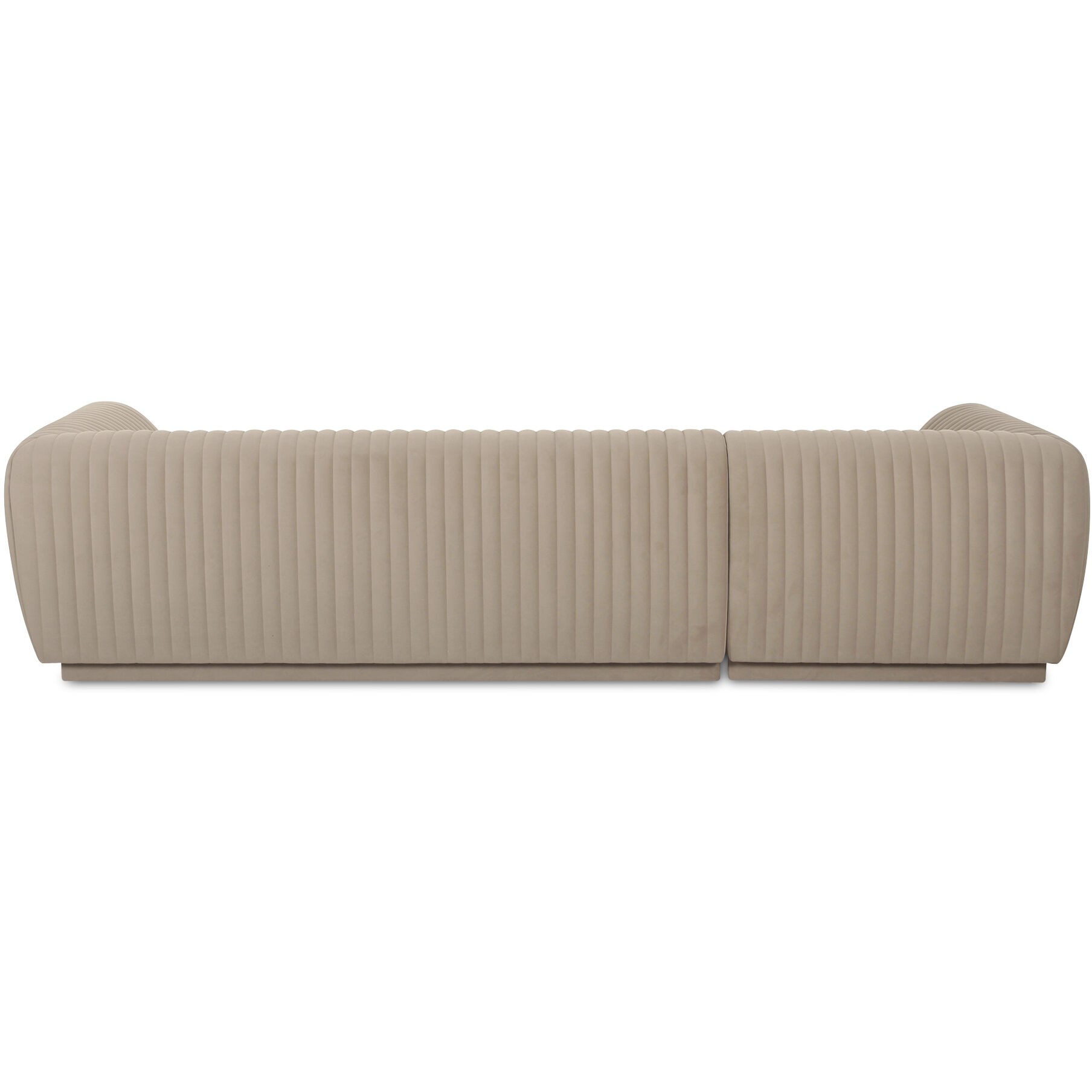 Zandro Beige Sectional, Left