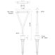 Maro 12 5 watt Black Pathway Light