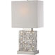 Sterling 17 inch 40 watt Chrome Table Lamp Portable Light