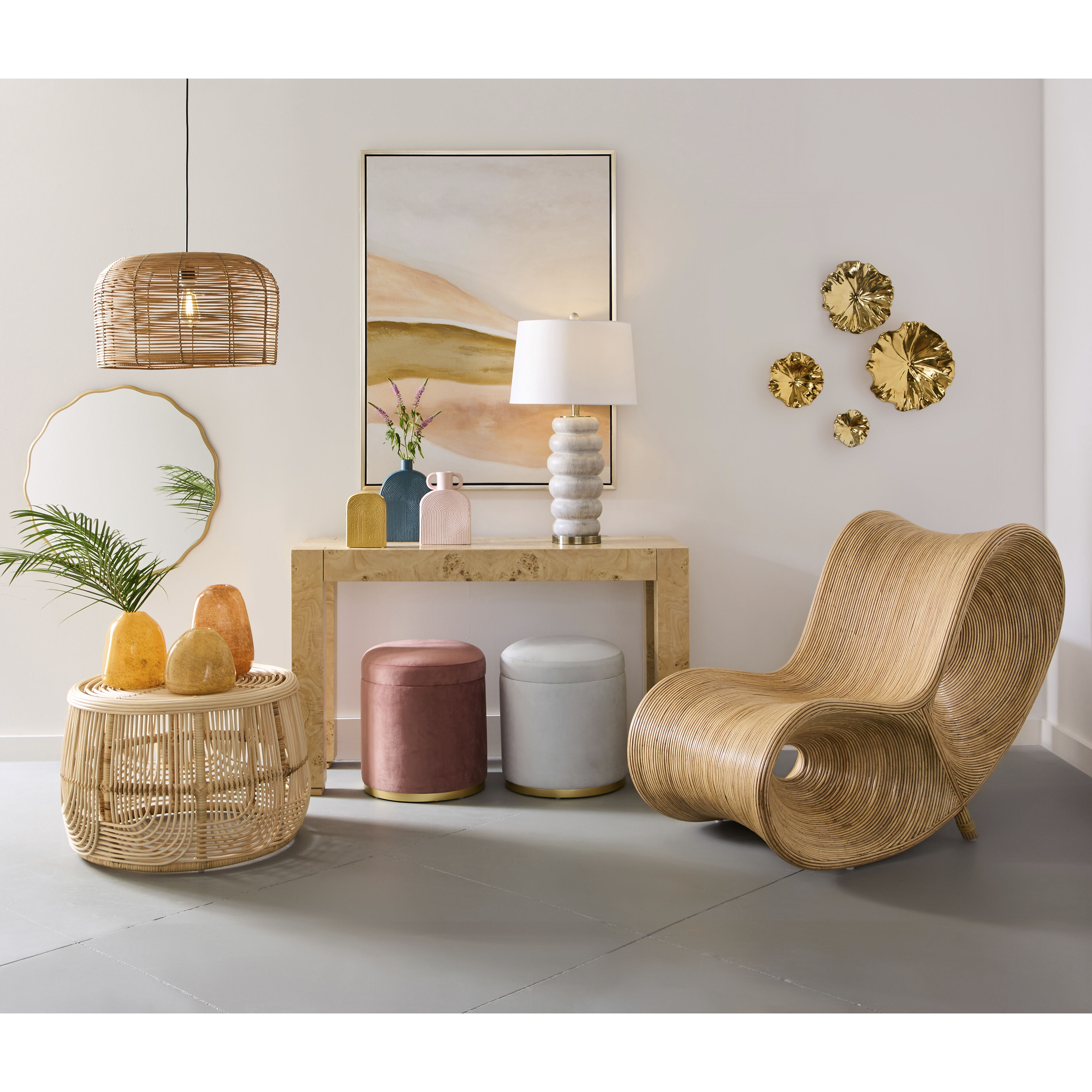 Agna 9.5 X 6.5 inch Vase