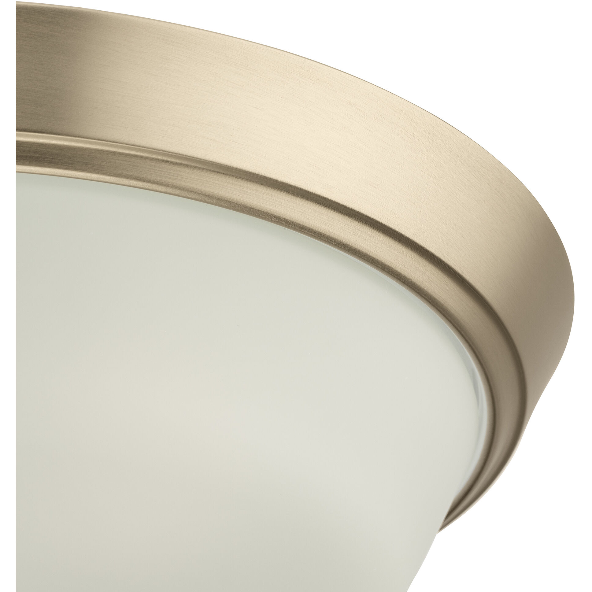 Edessa 3 Light 16 inch Champagne Bronze Flush Mount Ceiling Light