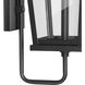 Richmond Hill 1 Light 29 inch Textured Black Outdoor Wall Lantern, Design Series