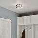 Brit LED 12 inch Champagne Bronze Flush Mount Ceiling Light