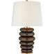 Kelly Wearstler Phoebe 29.25 inch 2.00 watt Crystal Bronze Cordless Stacked Table Lamp Portable Light