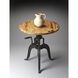 Industrial Chic Albert Metal & Wood 31 X 30 inch Metalworks Foyer Table