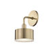 Nora LED 5 inch Aged Brass Wall Sconce Wall Light