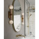 Beatrix 2 Light 5 inch Antique Brass Bath Wall Sconce Wall Light