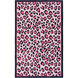 Peek-A-Boo 114 X 90 inch Pink and Pink Area Rug, Poly Acrylic