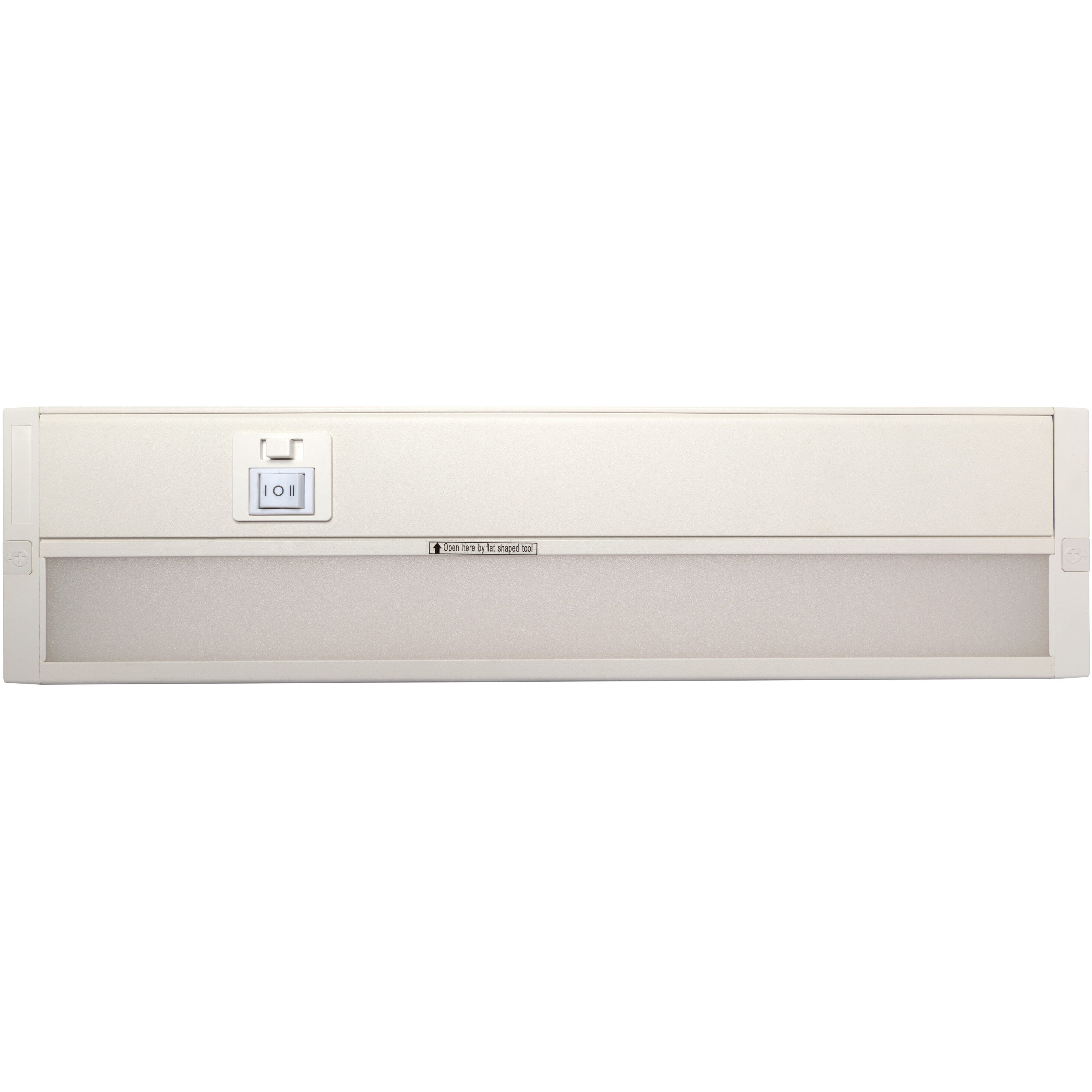 CounterQuick 120 LED 14 inch White Under Cabinet & Cove, Linear Strip