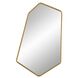 Linneah 35 X 22 inch Aged Gold Mirror