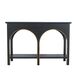 Anita 47.2 X 15.7 inch Black/Gold Console Table
