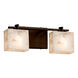 Alabaster Rocks LED 16 inch Dark Bronze Bath Bar Wall Light