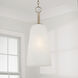 Romy 1 Light 10 inch Matte Brass Pendant Ceiling Light