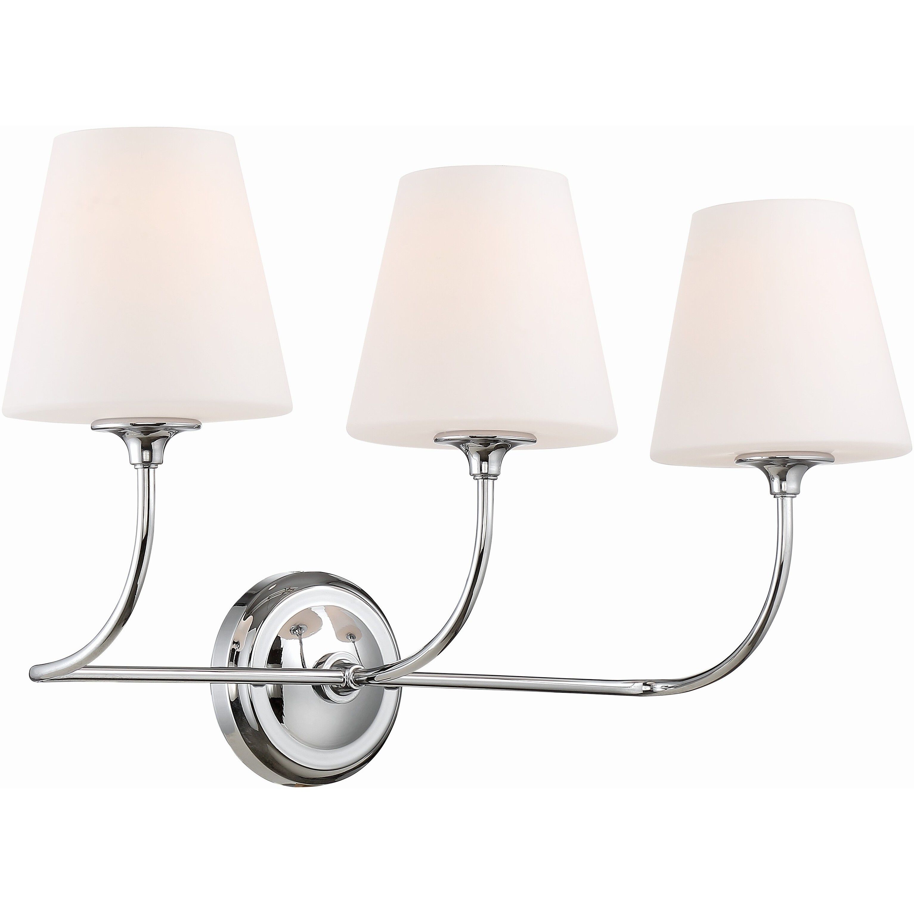 Sylvan Bath Vanity Light Wall Light in Polished Chrome