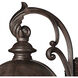 Estate Series Windsor Outdoor Wall Mount Lantern in River Rock, Medium