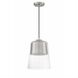 Caladon 1 Light 10 inch Satin Nickel Pendant Ceiling Light