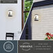 Links 1 Light 11 inch Black Indoor-Outdoor Wall Light