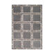 Skyline 90 X 60 inch Charcoal/Camel Rugs, Rectangle