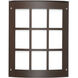 Moto 8 LED 10.25 inch Bronze Outdoor Sconce
