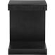 Zio 21 X 16 inch Black Side Table
