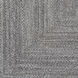 Azalea 108 X 72 inch Medium Gray Rug in 6 x 9 Oval, Oval