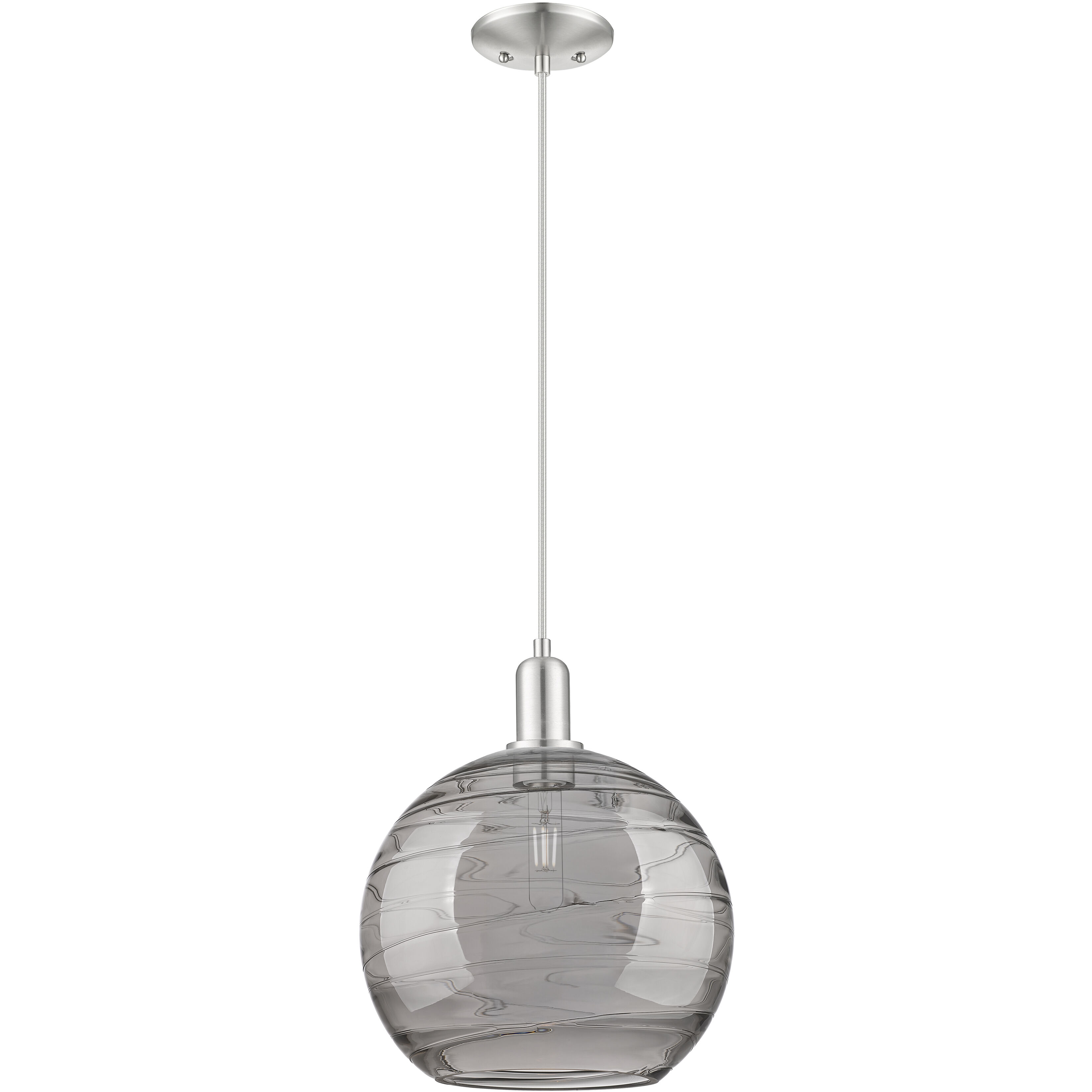 Arcadia Athens Deco Swirl 1 Light 12.00 inch Mini Pendant