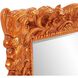 Barcelona 46 X 32 inch Glossy Orange Wall Mirror