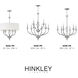 Surrey 6 Light 28 inch Polished Nickel Chandelier Ceiling Light