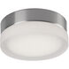 Bedford LED 5.88 inch Brushed Nickel Flush Mount Ceiling Light