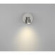 Lincoln LED 6 inch Brushed Steel Flush Mount Ceiling Light