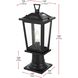 Berks 1 Light 16.5 inch Black Outdoor Post Light
