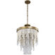 Lafayette 4 Light 18 inch Havana Gold Chandelier Ceiling Light